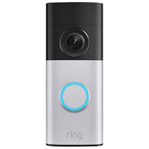 Ring Doorbell Plus (Wired) Wi-Fi Video Doorbell (2nd Gen) - Nickel Silver