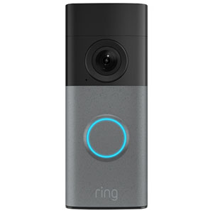 Ring Doorbell (Wired) Wi-Fi Video Doorbell - Speckled Grey