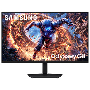 Samsung Odyssey G80H 32" 165Hz 1ms GTG IPS LED G-Sync FreeSync Moniteur de jeux (LS32HG802ESXZA) - noir