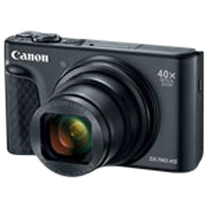 Canon PowerShot SX740 HS Wi-Fi 20.3MP 40x Optical Zoom Digital Camera - Silver