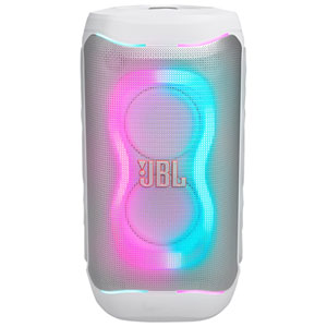 JBL PartyBox 130 Splashproof Bluetooth Wireless Party Speaker - White