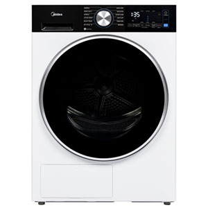Midea 3.1 Cu. Ft. High Efficiency Front Load Steam Washer (MLHW31S2BBW) - White