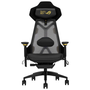 ASUS ROG Destrier 20th Anniversary Edition EPU Leather Finish Gaming Chair - Black