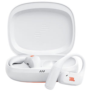 JBL Endurance Zone Open Ear True Wireless Headphones - White