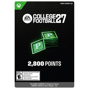 College Football 27 - 2,800 Points (XBOX Series X|S) - Digital Download