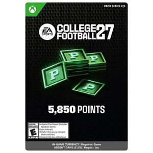 College Football 27 - 5,850 Points (XBOX Series X|S) - Digital Download