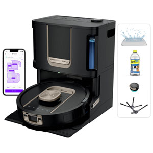 Shark PowerDetect ThermaCharged Cordless Bagless, Robot Vacuum & Mop for with Self-Empty, Smart Mapping