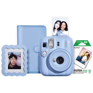 Fujifilm Instax Mini 13 Instant Camera Bundle - Frost Blue