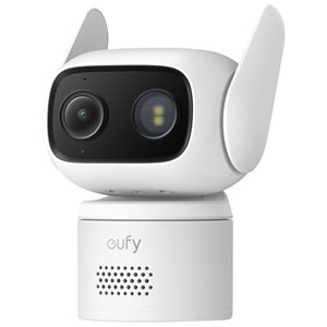 eufy Cam C31 Wired Indoor/Outdoor Security Camera - White