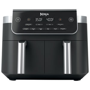 Ninja 6-in-1 Dual Zone Air Fryer - 7.57L (8QT) - Grey