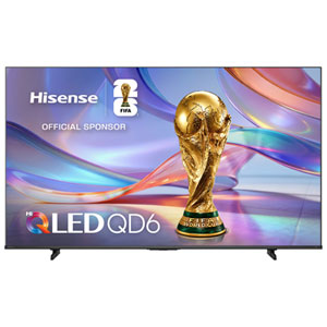 Hisense 43" QD6SF 4K UHD HDR Dolby Atmos QLED Fire TV Smart TV (43QD6SF) - 2026 - Great for Movies & Sports