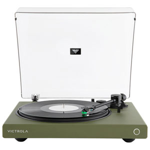 Victrola Wave Belt Drive Bluetooth Turntable with Auracast - Green