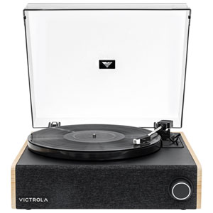 Victrola Eastwood LP All-in-One Belt Drive Bluetooth Turntable - Natural