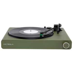 Victrola Stream Onyx Belt Drive WiFi & Bluetooth Turntable - Green
