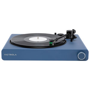 Victrola Stream Onyx Belt Drive WiFi & Bluetooth Turntable - Blue