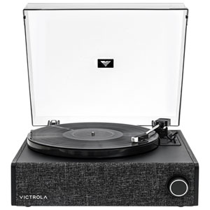 Victrola Eastwood LP All-in-One Belt Drive Bluetooth Turntable - Black