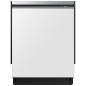 Samsung 24" 42dB Front-Control Dishwasher - Clear White