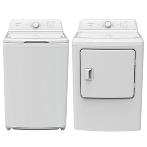 Frigidaire 4.7 Cu. Ft. Washer & 7.0 Cu. Ft. Electric Dryer - White