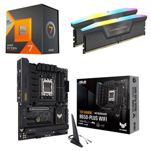 CPU AMD Ryzen 7 B650 ryzen7 7800x3d AMD Ryzen 7 7800X3D 8-Core AM5 Processor, 16GB DDR5 Desktop Memory