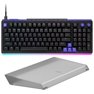 Logitech G G512 X 98 Backlit Mechanical DUAL SWAP TMR Analog FS Gaming Keyboard w/Lightbar-Amplifying Palm Rest - En