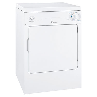 Image of GE 22.8   Electric Dryer (PSKP333EBWW) - White