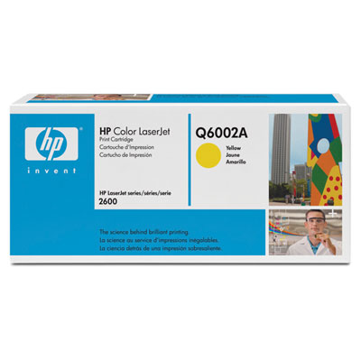 Image of HP LaserJet 124A Yellow Toner (Q6002A)