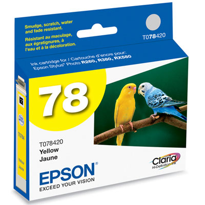 Image of Epson 78 Yellow Ink (TO78420)