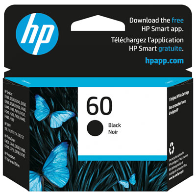 Image of HP 60 Black Ink (CC640WN#140)