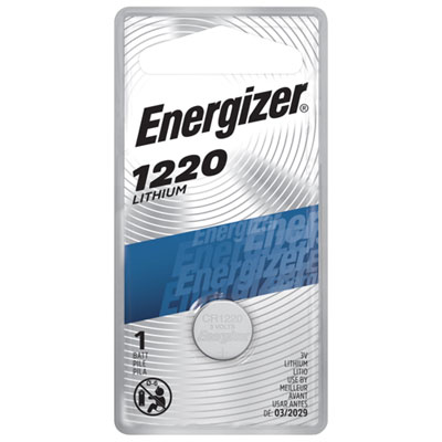 Image of Energizer Miniature Watch/Calculator Battery (ECR1220BP)