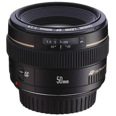 Image of Canon EF 50mm f/1.4 USM Lens