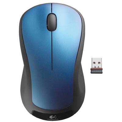 Image of Logitech M310 Wireless Ambidextrous Mouse - Peacock Blue