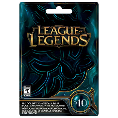 Image of League of Legends $10 Card - In-Store Only