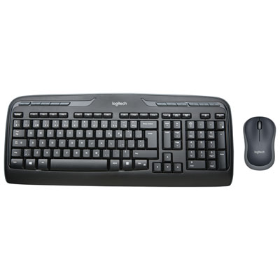 Image of Logitech MK320 Wireless Keyboard & Mouse Combo - French