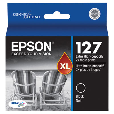 Image of Epson T127 Black XL Ink (T127120-S)