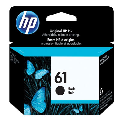 Image of HP 61 Black Ink (CH561WN#140)