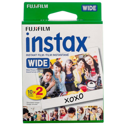 Image of Fujifilm Instax Wide 2-Pack Instant Film - 20 Sheets
