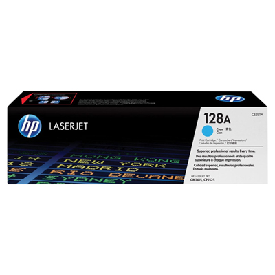 Image of HP LaserJet 128A Cyan Toner (CE321A)