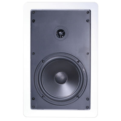 Klipsch R1650W 140-Watt In-Wall Speaker - White - Single Great speakers