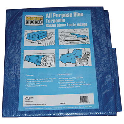 Western Rugged Tarp 20 x 20 ft. - Blue