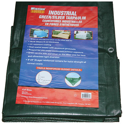 Western Rugged Tarp 10 x 20 ft. - Green