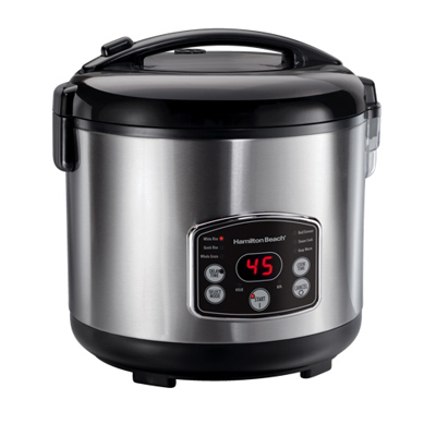 Image of Hamilton Beach Rice Cooker - 20-Cup