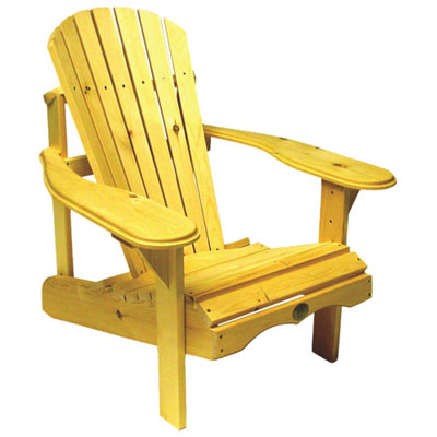 Image of Traditional Patio Adirondack Chair - White Pine (BC201P)