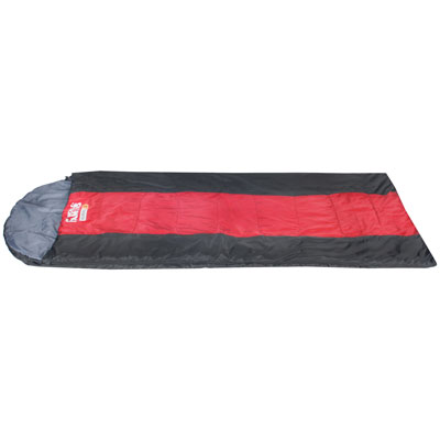 World Famous Nomad 2 Rectangular 0-Degrees Celcius Sleeping Bag - Garnet/Black