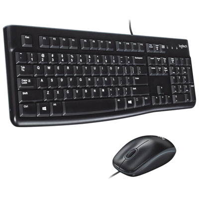 Image of Logitech MK120 Keyboard & Mouse Combo
