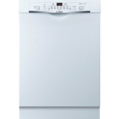 Image of "Bosch Evolution Ascenta 24"" 50 dB Built-In Dishwasher (SHE3AR72UC) - White"