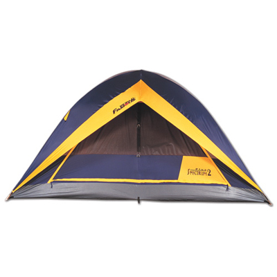 Image of World Famous Spectrum 6-Person Square Dome Tent - Cobalt/ Grey/ Gold