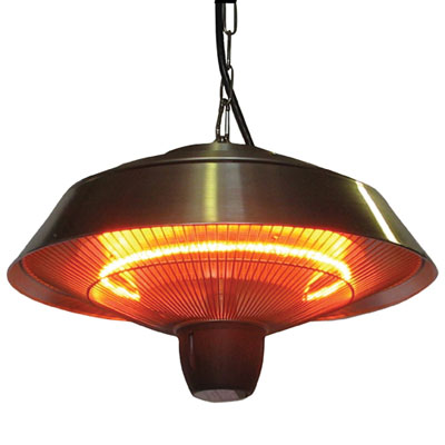 Image of Ener-G+ Electric Outdoor Gazebo Infrared Heater (HEA21523) - Silver