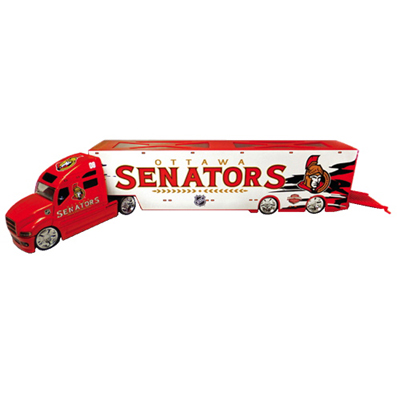 Image of Ottawa Senators Die-Cast 1:64 Scaled Replica Truck Carrier