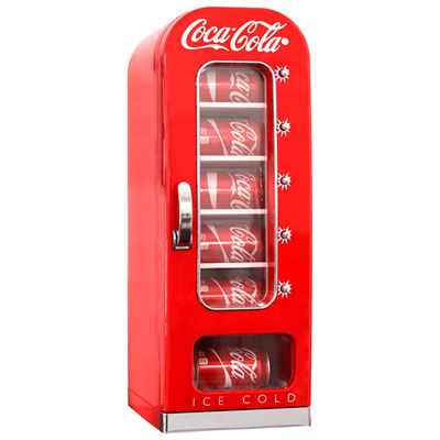 Image of Koolatron 3.55 Litre Coca-Cola Vending Fridge (CVF18)