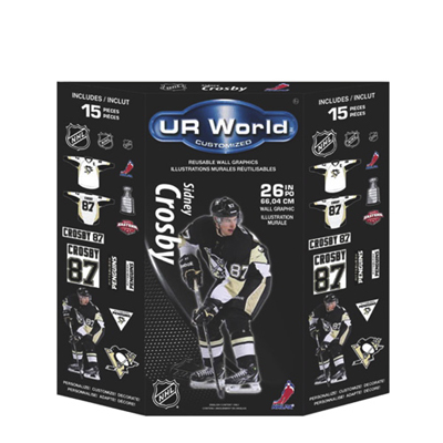 Image of Pittsburgh Penguins Sidney Crosby Wall Graphics (TDHURMWGPPSC)